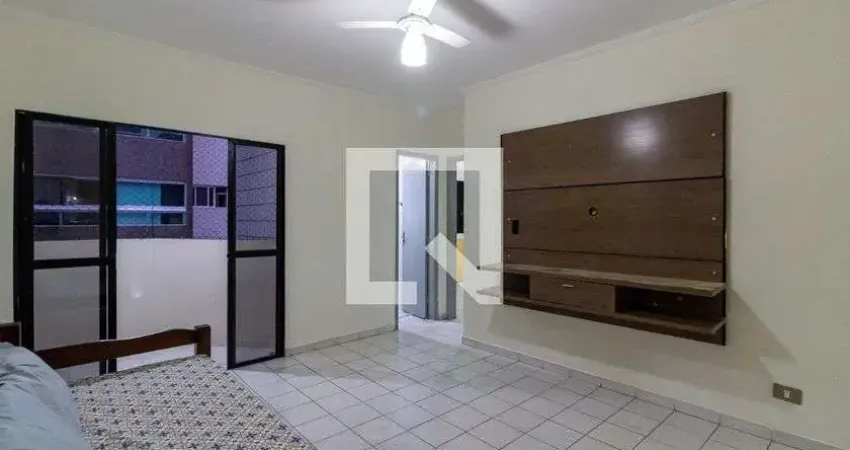 Apartamento para Aluguel - Guilhermina, 1 Quarto,  48 m² - Praia Grande