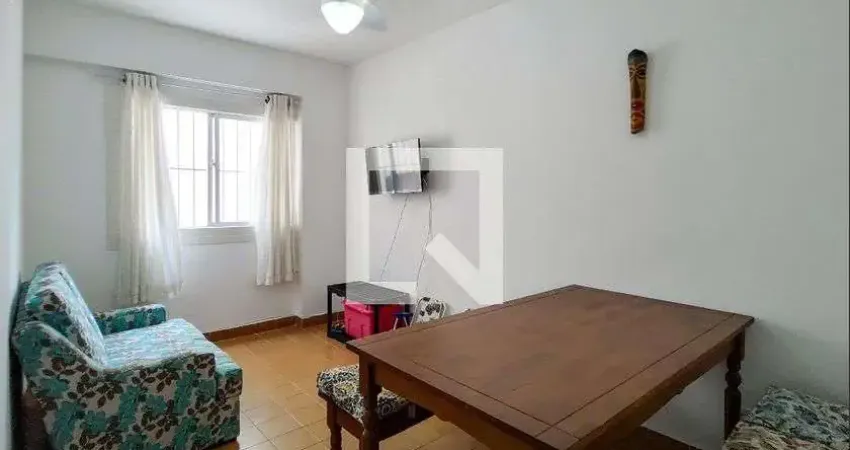 Apartamento para Aluguel - Maracanã, 1 Quarto,  55 m² - Praia Grande