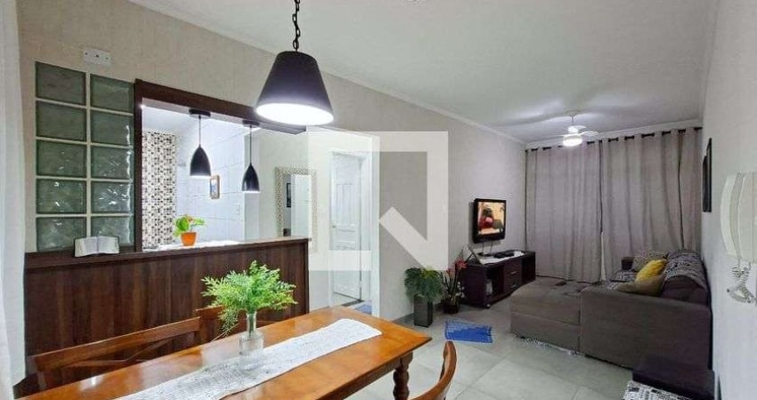 Apartamento para Aluguel - Vila Tupi, 1 Quarto,  50 m² - Praia Grande
