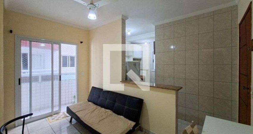 Apartamento para Aluguel - Cidade Ocian, 1 Quarto,  39 m² - Praia Grande