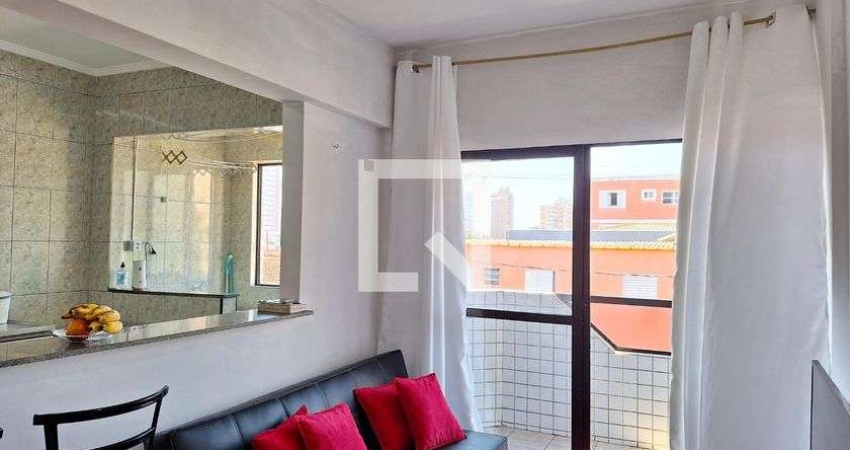 Apartamento para Aluguel - Cidade Ocian, 1 Quarto,  50 m² - Praia Grande