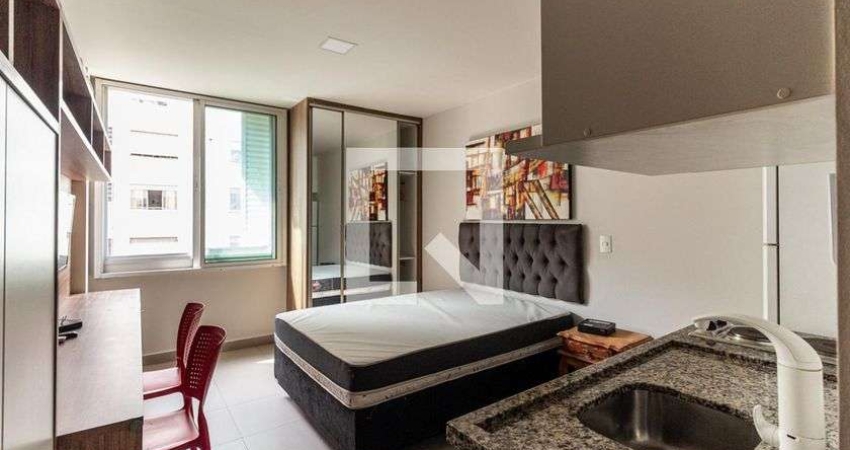 Kitnet / Stúdio para Aluguel - Santa Cecília, 1 Quarto,  21 m² - São Paulo