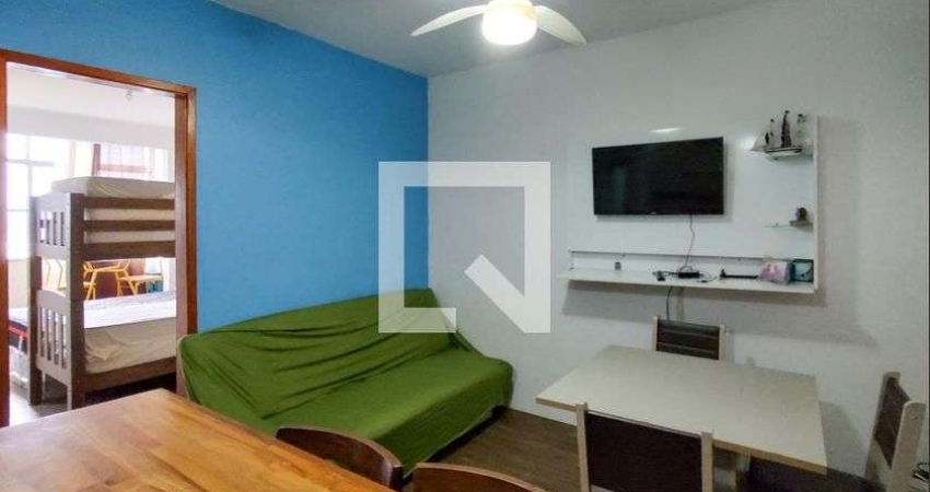 Apartamento para Aluguel - Guilhermina, 1 Quarto,  52 m² - Praia Grande