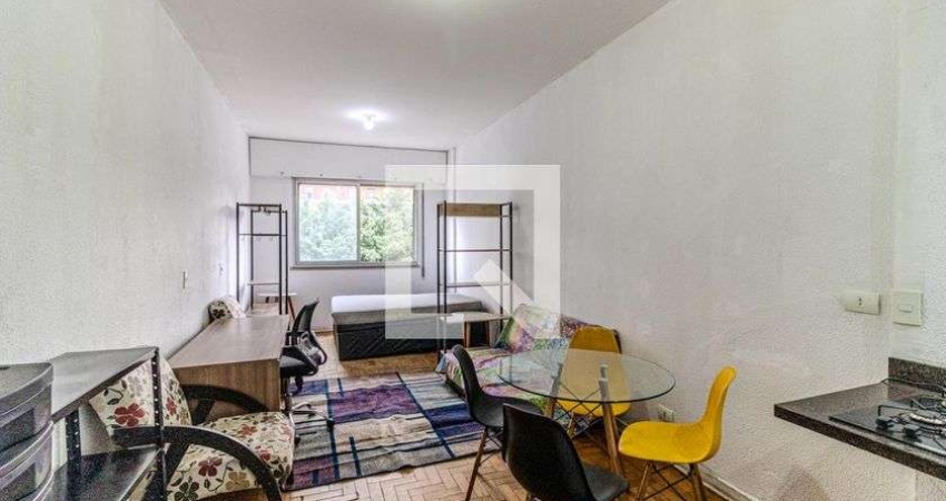 Kitnet / Stúdio para Aluguel - Santa Cecília, 1 Quarto,  35 m² - São Paulo