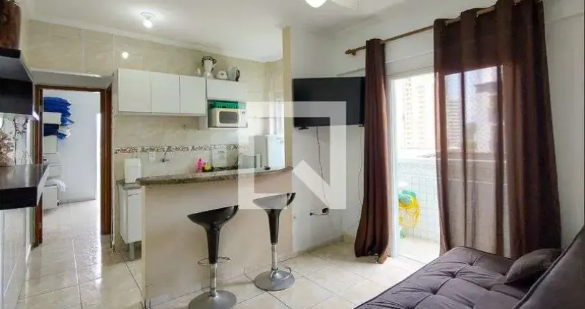 Apartamento para Aluguel - Boqueirão, 1 Quarto,  47 m² - Praia Grande
