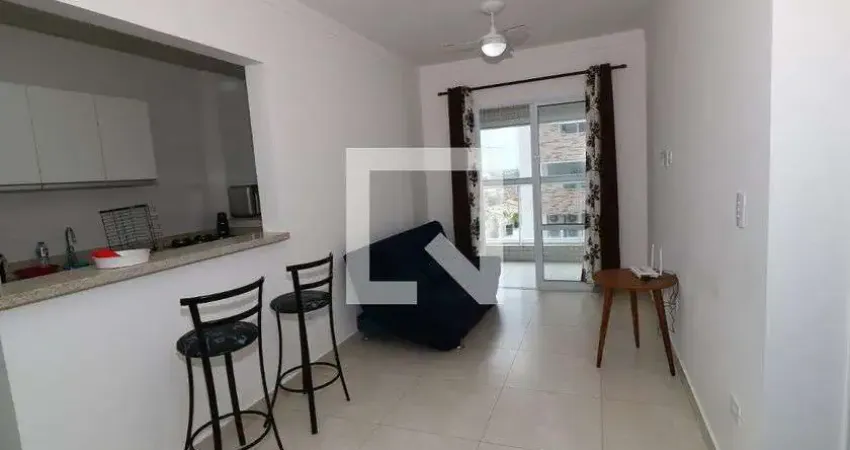 Apartamento para Aluguel - Vila Caiçara, 1 Quarto,  55 m² - Praia Grande