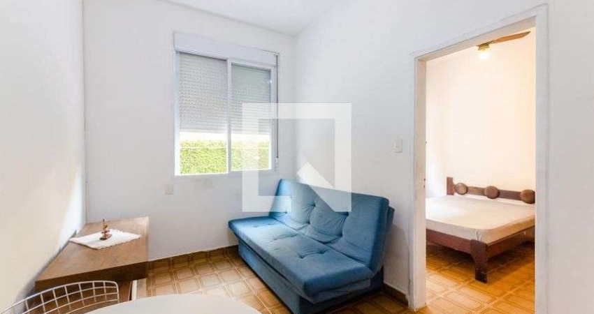Apartamento para Aluguel - Embaré, 1 Quarto,  50 m² - Santos
