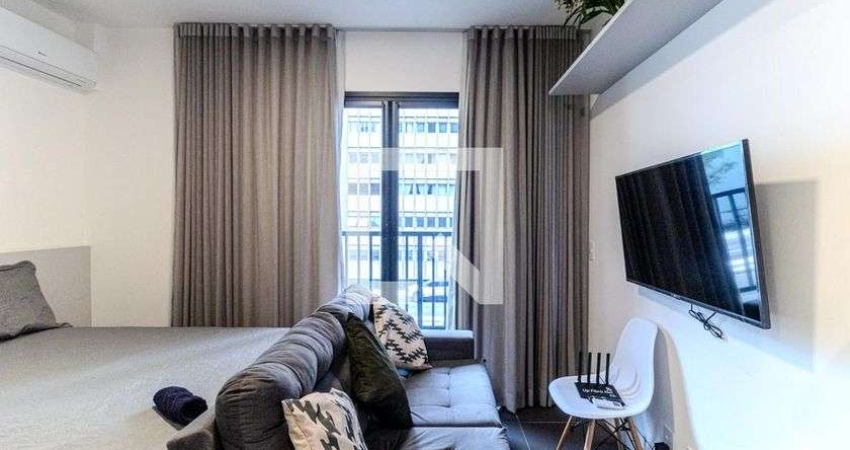 Kitnet / Stúdio para Aluguel - Santa Cecília, 1 Quarto,  22 m² - São Paulo
