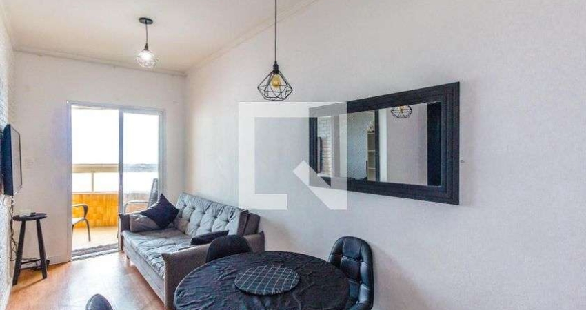 Apartamento para Aluguel - Vila Caiçara, 1 Quarto,  50 m² - Praia Grande
