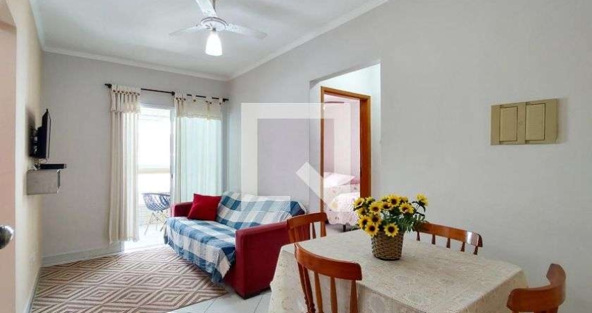 Apartamento para Aluguel - Aviação, 1 Quarto,  75 m² - Praia Grande