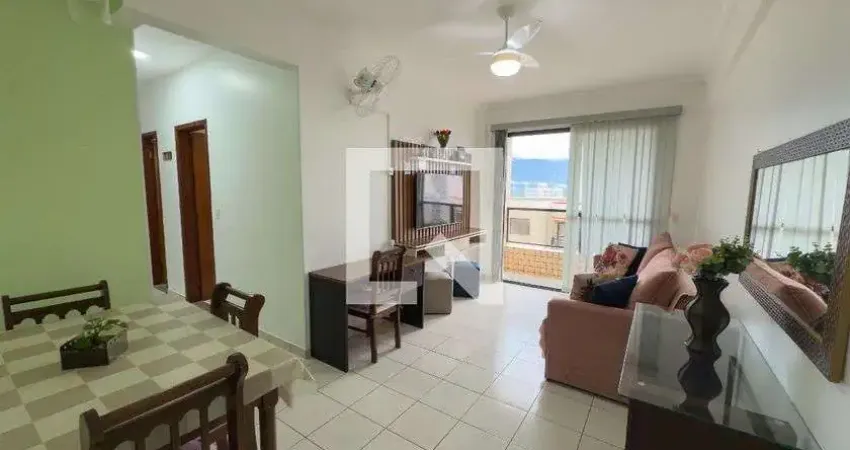Apartamento para Aluguel - Vila Caiçara, 1 Quarto,  60 m² - Praia Grande