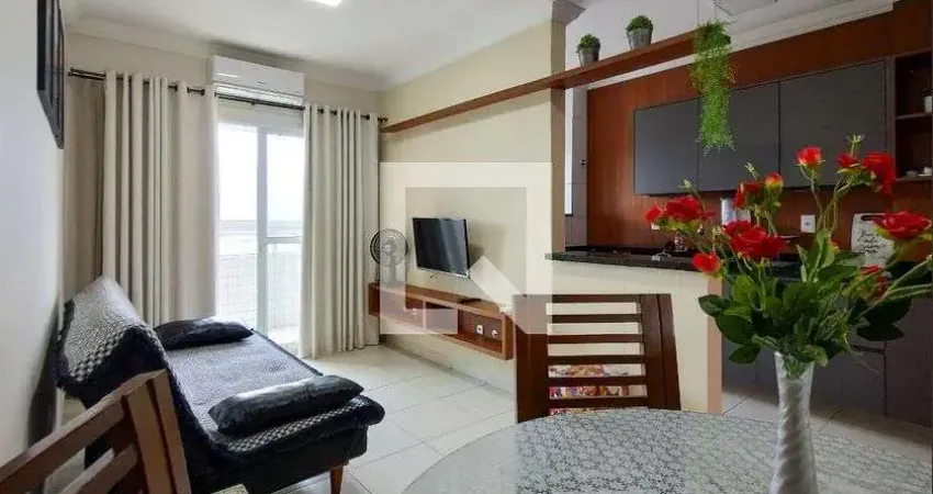 Apartamento para Aluguel - Nova Mirim, 1 Quarto,  52 m² - Praia Grande