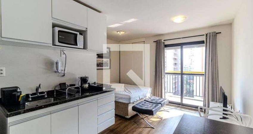 Kitnet / Stúdio para Aluguel - Santa Cecília, 1 Quarto,  26 m² - São Paulo