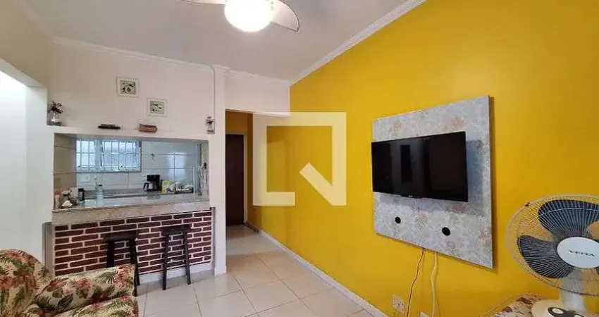 Apartamento para Aluguel - Vila Caiçara, 1 Quarto,  45 m² - Praia Grande