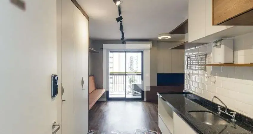 Kitnet / Stúdio para Aluguel - Santa Cecília, 1 Quarto,  27 m² - São Paulo