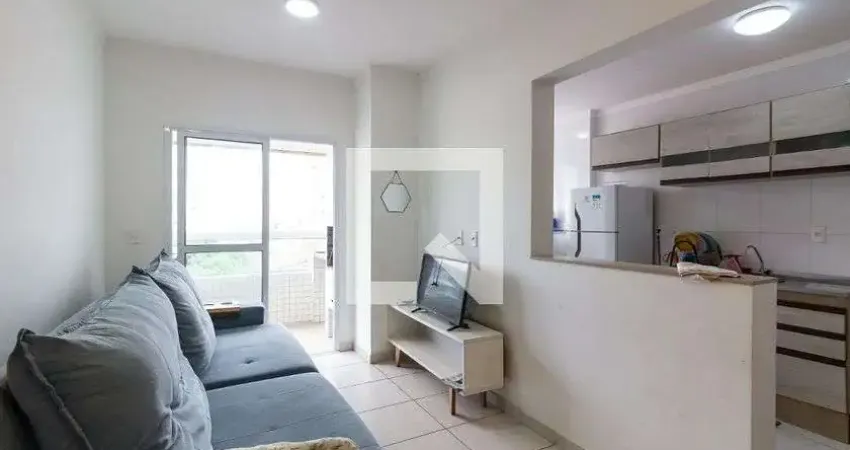 Apartamento para Aluguel - Guilhermina, 1 Quarto,  50 m² - Praia Grande