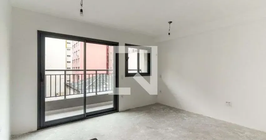 Kitnet / Stúdio para Aluguel - Santa Cecília, 1 Quarto,  26 m² - São Paulo