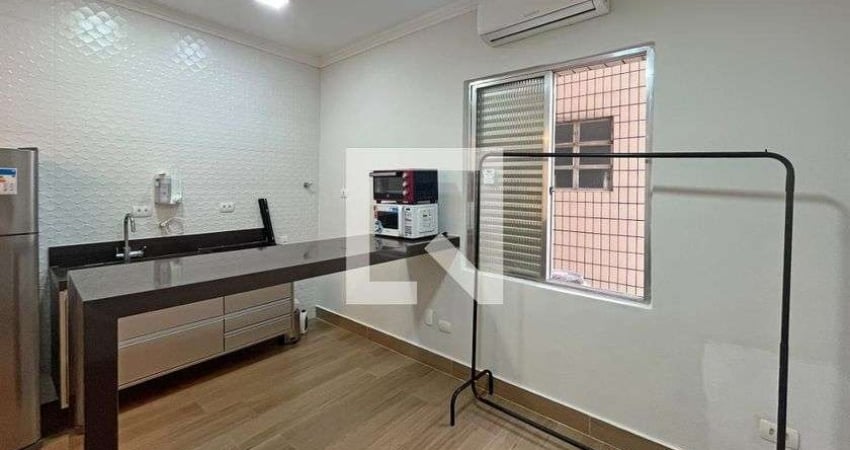 Kitnet / Stúdio para Aluguel - Gonzaga , 1 Quarto,  22 m² - Santos