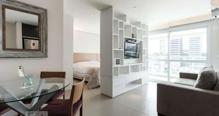 Apartamento para aluguel - brooklin, 1 quarto,  49 m² - são paulo