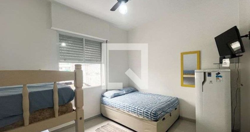 Apartamento para Aluguel - Embaré, 1 Quarto,  24 m² - Santos