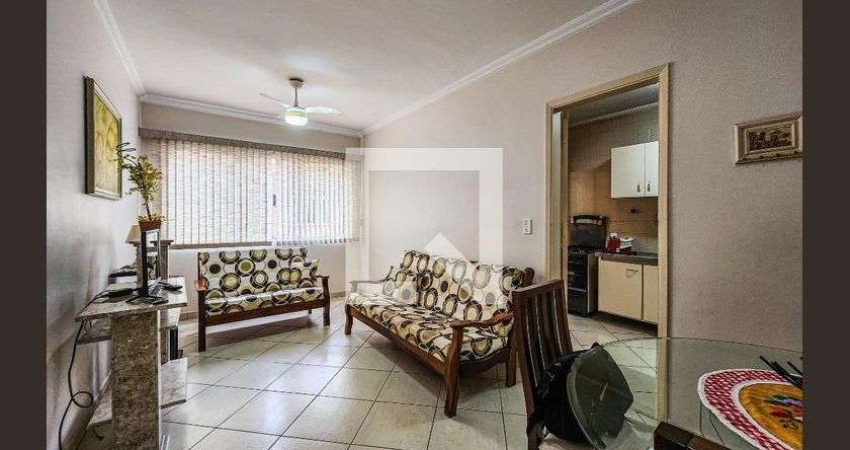 Apartamento para Aluguel - Embaré, 1 Quarto,  76 m² - Santos