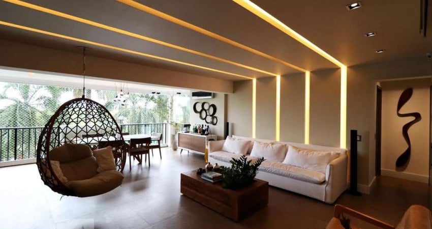 Apartamento para Aluguel - Barra da Tijuca - Marapendi, 3 Quartos,  156 m² - Rio de Janeiro