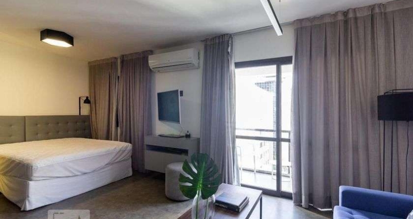 Kitnet / Stúdio para Aluguel - Itaim Bibi, 1 Quarto,  45 m² - São Paulo