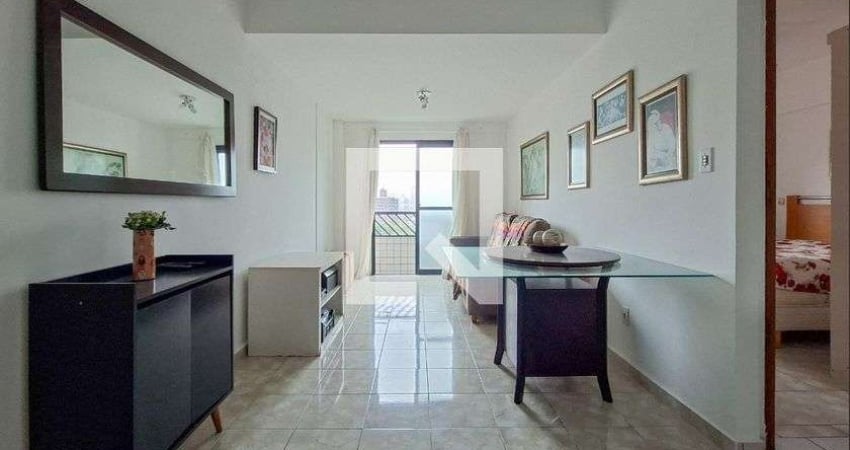 Apartamento para Aluguel - Canto do Forte, 1 Quarto,  70 m² - Praia Grande