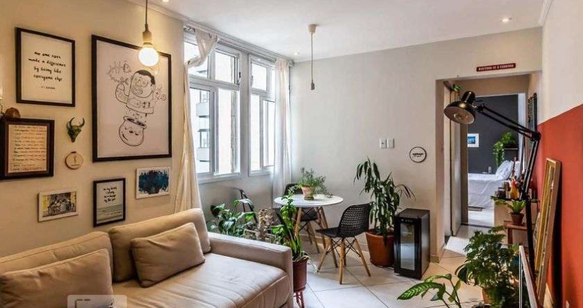 Apartamento para Aluguel - Santa Cecília, 1 Quarto,  54 m² - São Paulo