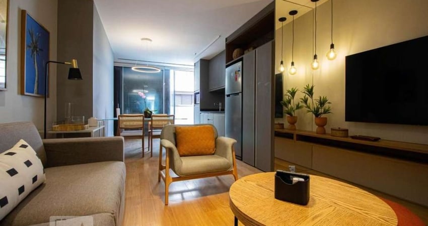 Kitnet / Stúdio para Aluguel - Barra da Tijuca - Marapendi, 1 Quarto,  80 m² - Rio de Janeiro