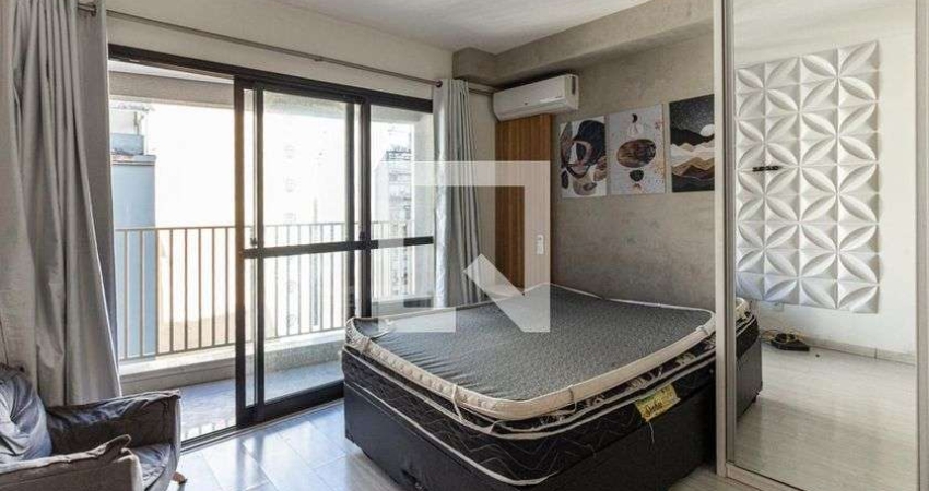 Kitnet / Stúdio para Aluguel - Santa Cecília, 1 Quarto,  25 m² - São Paulo