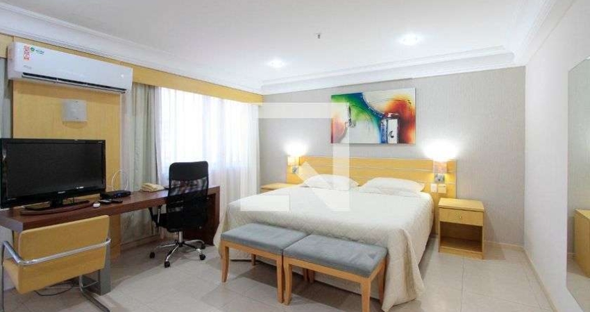 Kitnet / Stúdio para Aluguel - Barra da Tijuca, 1 Quarto,  48 m² - Rio de Janeiro