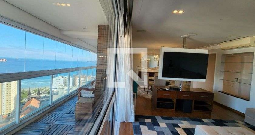 Apartamento para Aluguel - Embaré, 3 Quartos,  234 m² - Santos