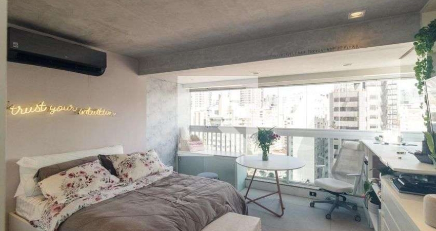 Kitnet / Stúdio para Aluguel - Santa Cecília, 1 Quarto,  38 m² - São Paulo