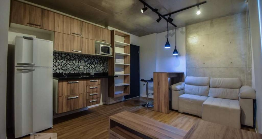 Kitnet / Stúdio para Aluguel - Santo Amaro , 1 Quarto,  32 m² - São Paulo