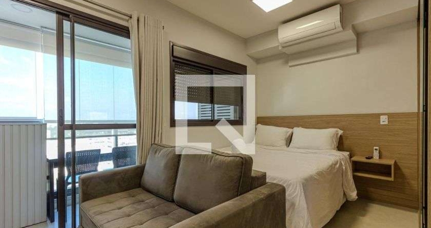Kitnet / Stúdio para Aluguel - Chácara Santo Antonio, 1 Quarto,  28 m² - São Paulo