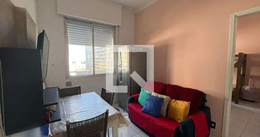 Apartamento para Aluguel - Embaré, 1 Quarto,  31 m² - Santos