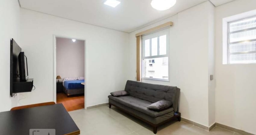 Kitnet / Stúdio para Aluguel - Boqueirão, 1 Quarto,  50 m² - Santos