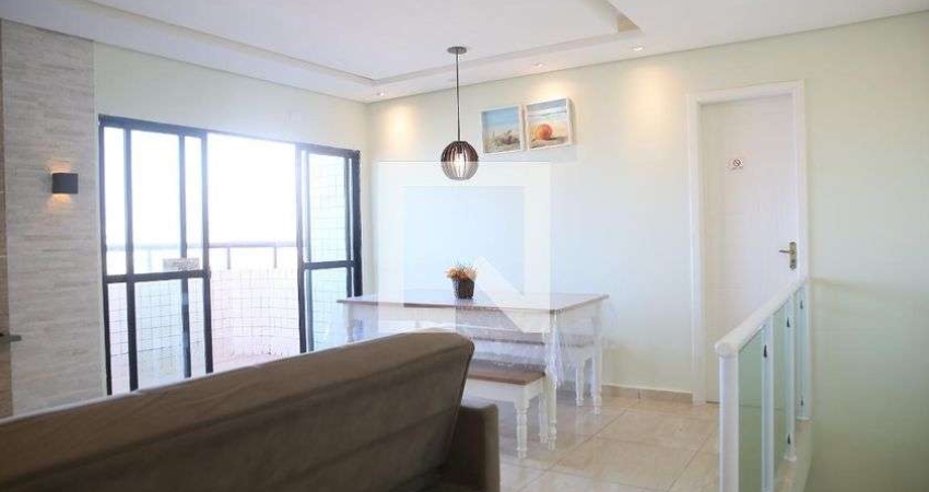 Cobertura para Aluguel - Maracanã, 2 Quartos,  130 m² - Praia Grande