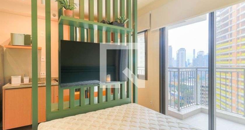 Kitnet / Stúdio para Aluguel - Chácara Santo Antonio, 1 Quarto,  23 m² - São Paulo