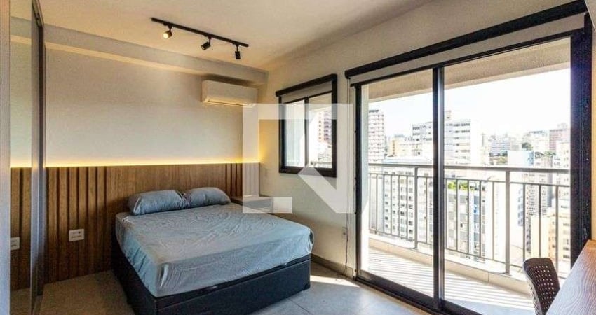 Kitnet / Stúdio para Aluguel - Santa Cecília, 1 Quarto,  26 m² - São Paulo