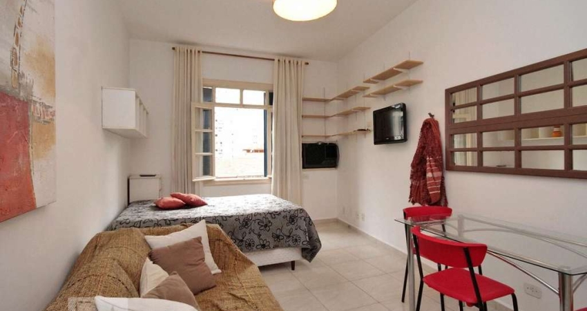 Kitnet / Stúdio para Aluguel - Santa Cecília, 1 Quarto,  28 m² - São Paulo