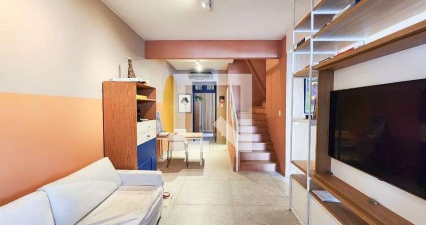 Casa / Sobrado em Condomínio para Aluguel - Laranjeiras, 2 Quartos,  162 m² - Rio de Janeiro