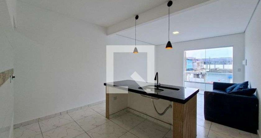 Casa para Aluguel - Nova Mirim, 2 Quartos,  100 m² - Praia Grande