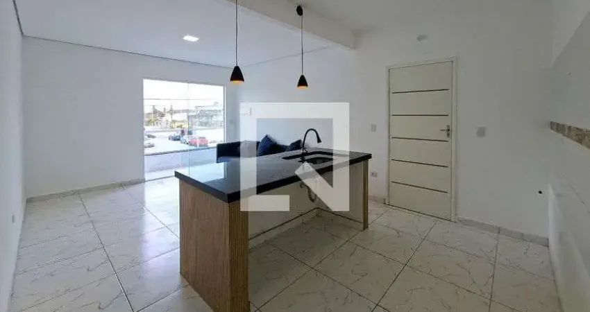 Casa para Aluguel - Nova Mirim, 2 Quartos,  100 m² - Praia Grande