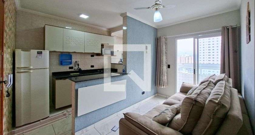 Apartamento para Aluguel - Cidade Ocian, 1 Quarto,  50 m² - Praia Grande