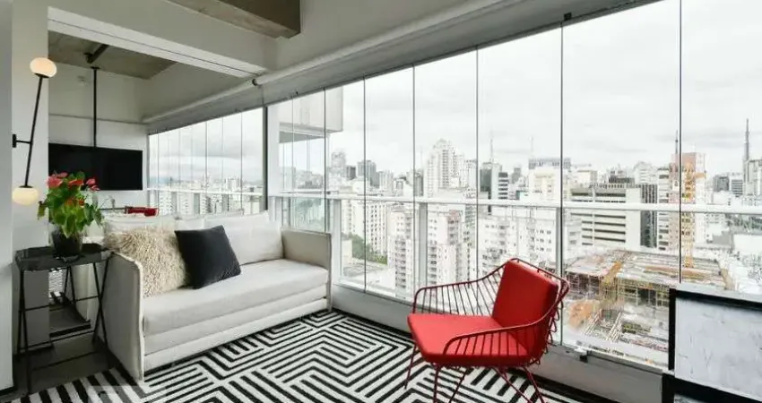 Cobertura para Aluguel - Consolação, 1 Quarto,  35 m² - São Paulo