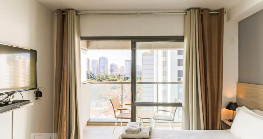 Kitnet / Stúdio para Aluguel - Brooklin, 1 Quarto,  26 m² - São Paulo