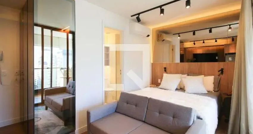 Kitnet / Stúdio para Aluguel - Vila Nova Conceição, 1 Quarto,  28 m² - São Paulo
