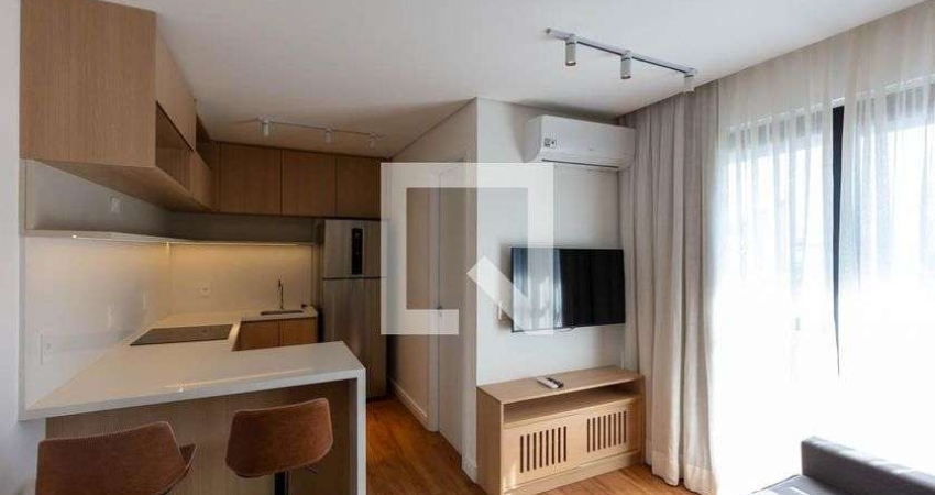 Kitnet / Stúdio para Aluguel - Santa Cecília, 1 Quarto,  29 m² - São Paulo